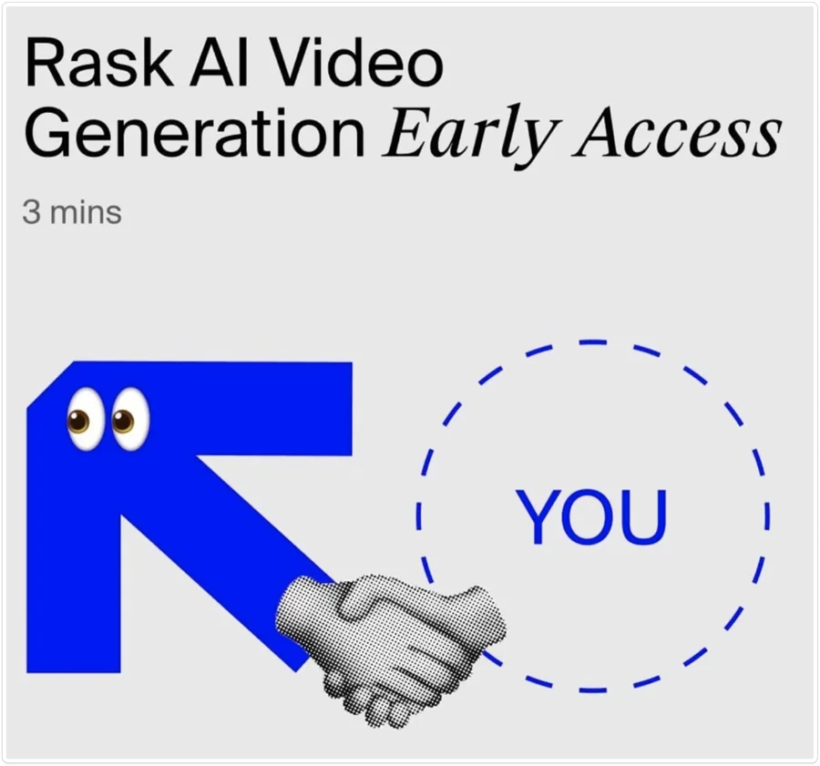 Early access for AI video generation.