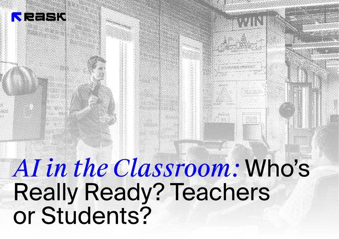 Cover of the AI in the Classroom report